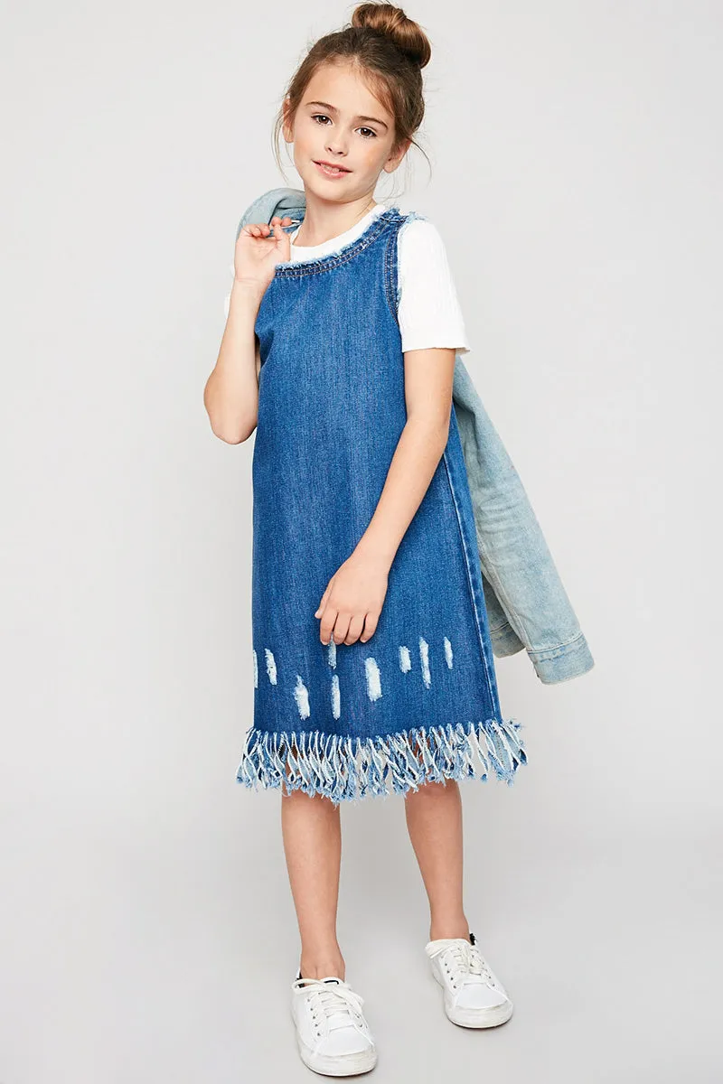 Denim Sleeveless Dress
