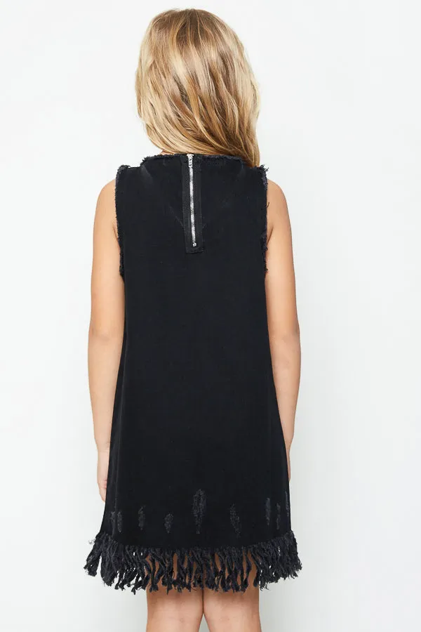 Denim Sleeveless Dress