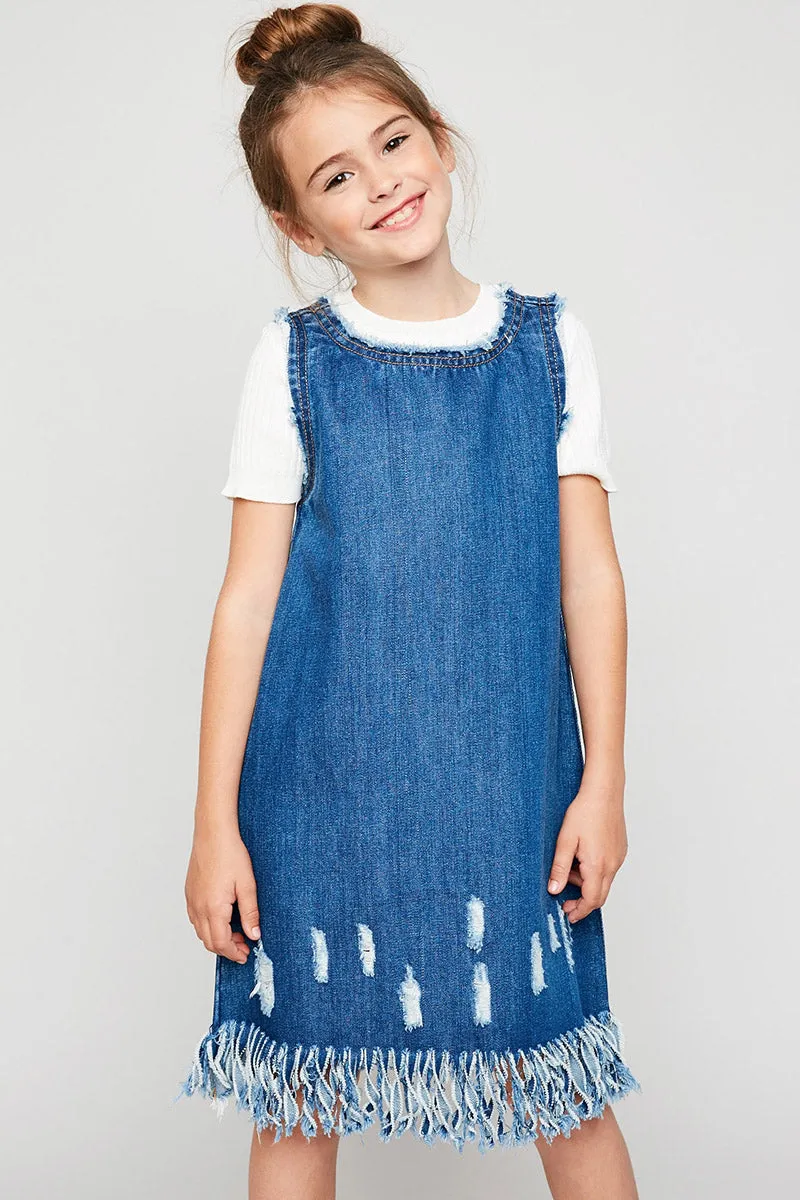 Denim Sleeveless Dress
