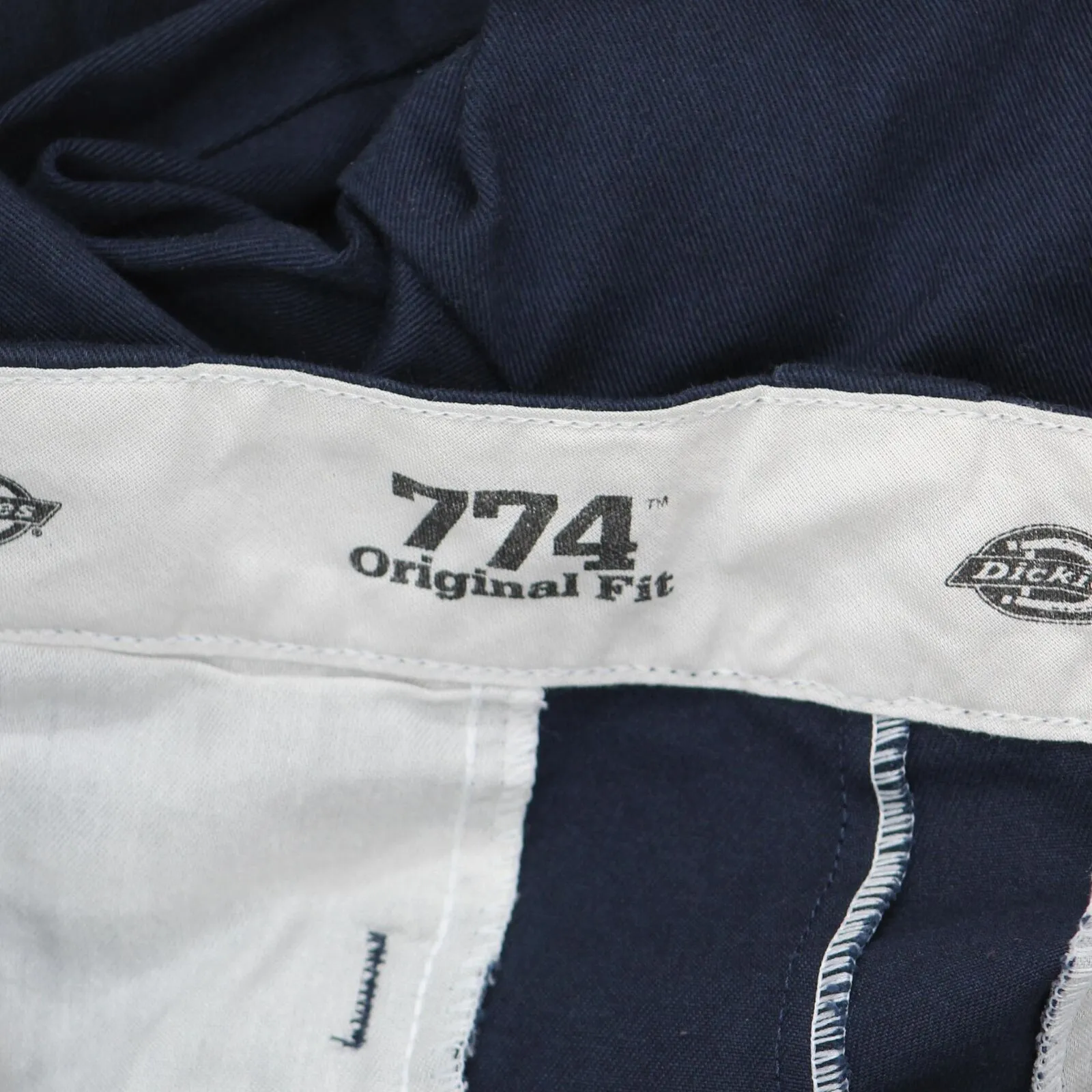 Dickies Womens 774 Original Fit Work Pants 1678fe8f7c3736 Navy Blue 8 Tall