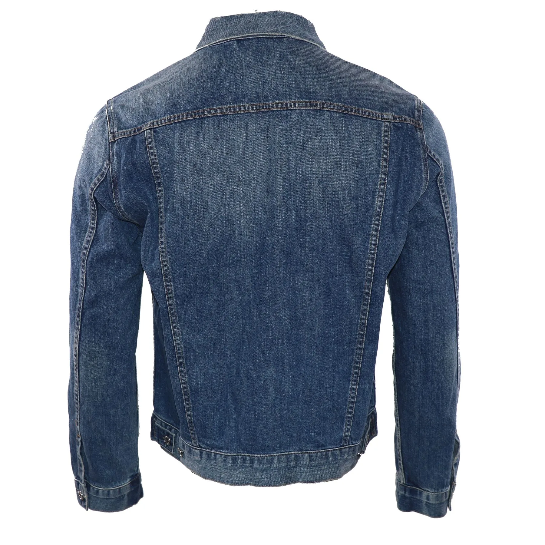 Distressed Denim Jacket
