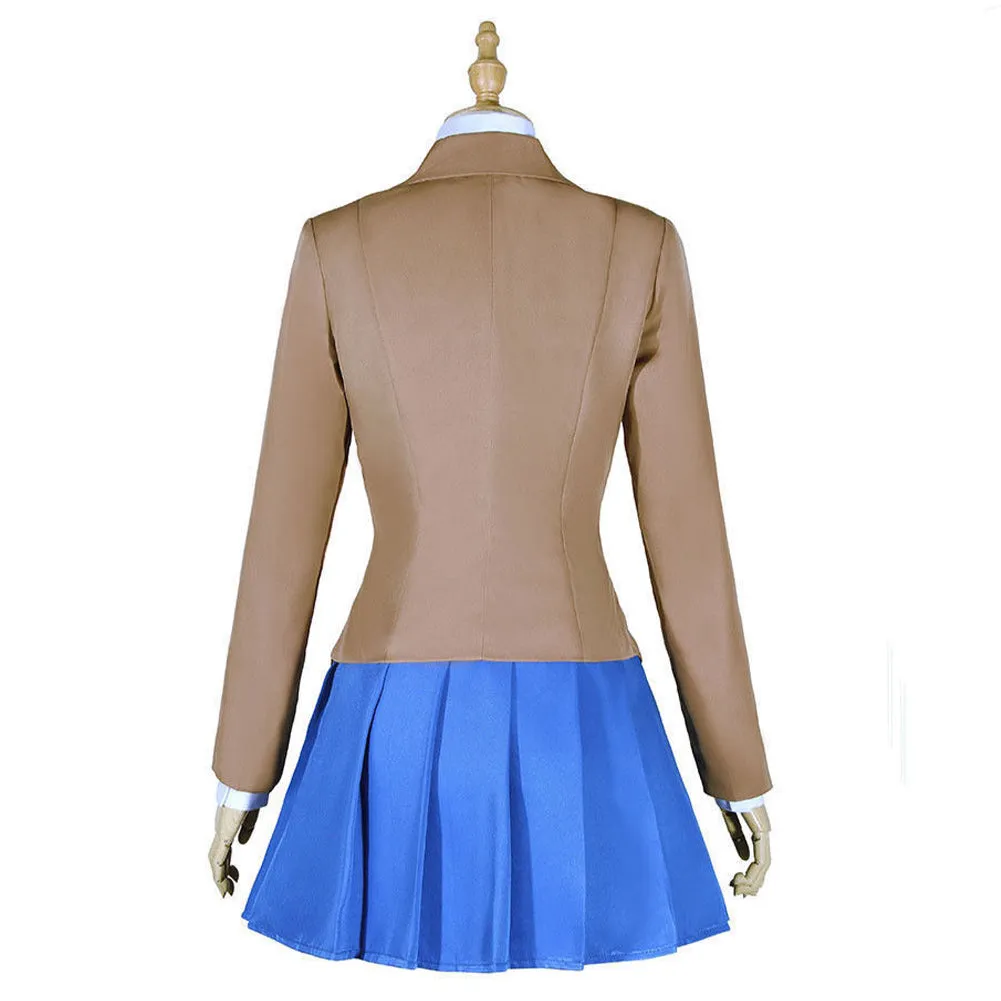 DokiDoki Literature Club Monika Cosplay Costume Outfits Halloween Carnival Suit