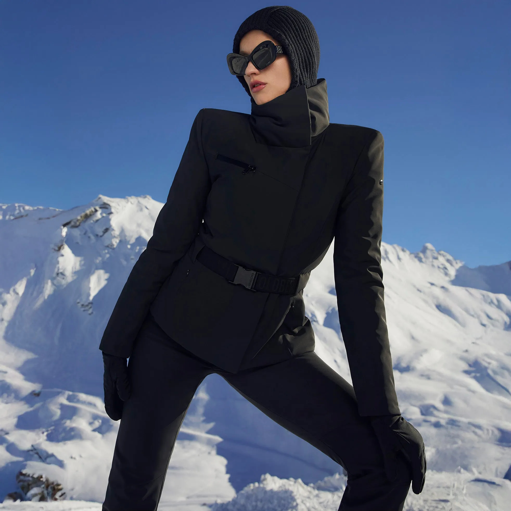 Elegante Ski Jacket, Black