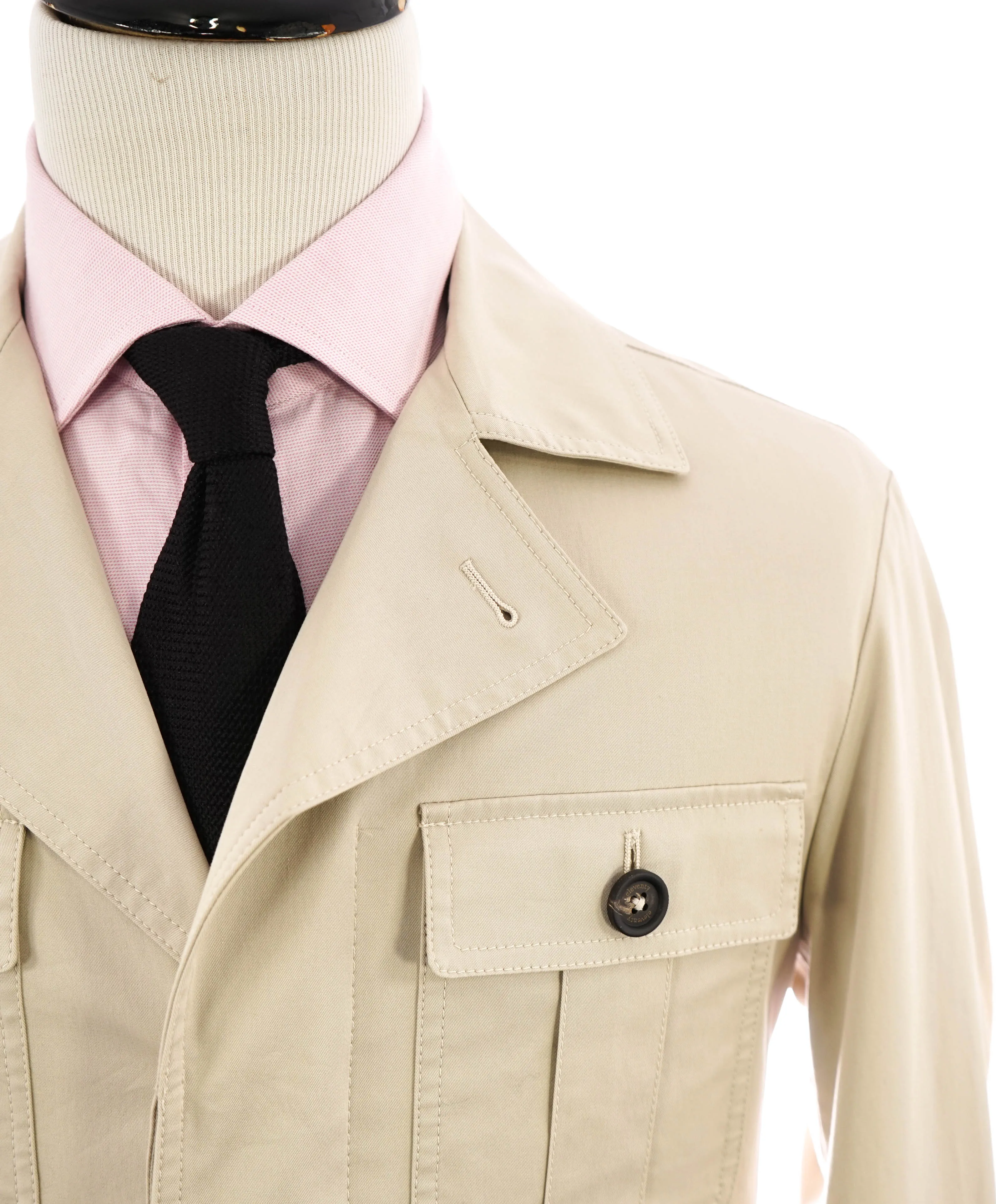 ELEVENTY - Single-Breasted COTTON Safari Cargo Suit - 40R