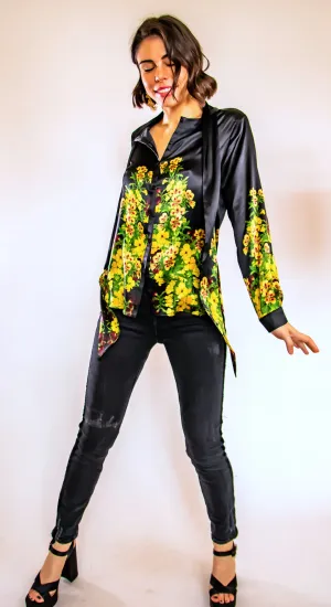 Elixir Charmeuse Silk Blouse