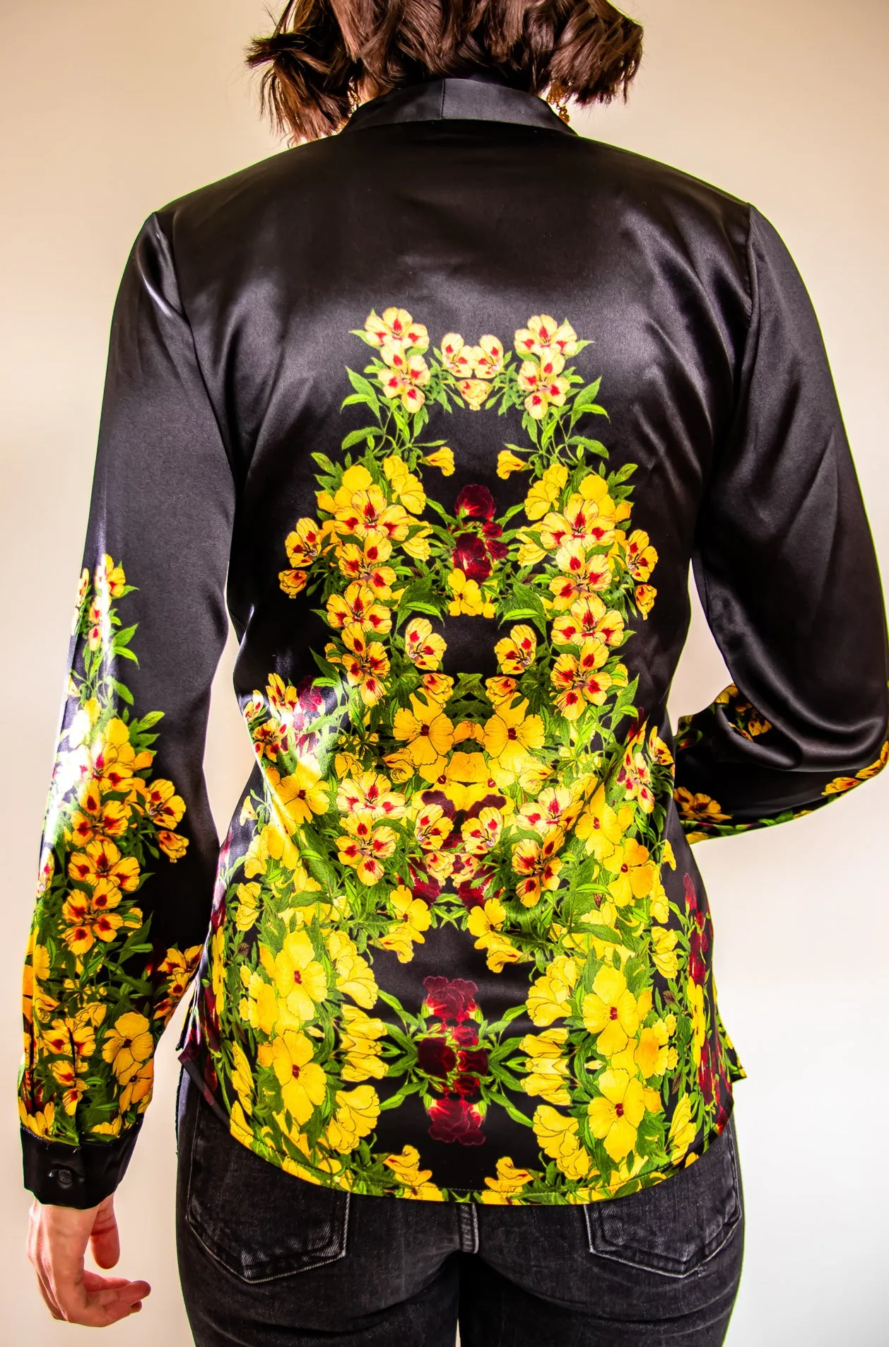 Elixir Charmeuse Silk Blouse