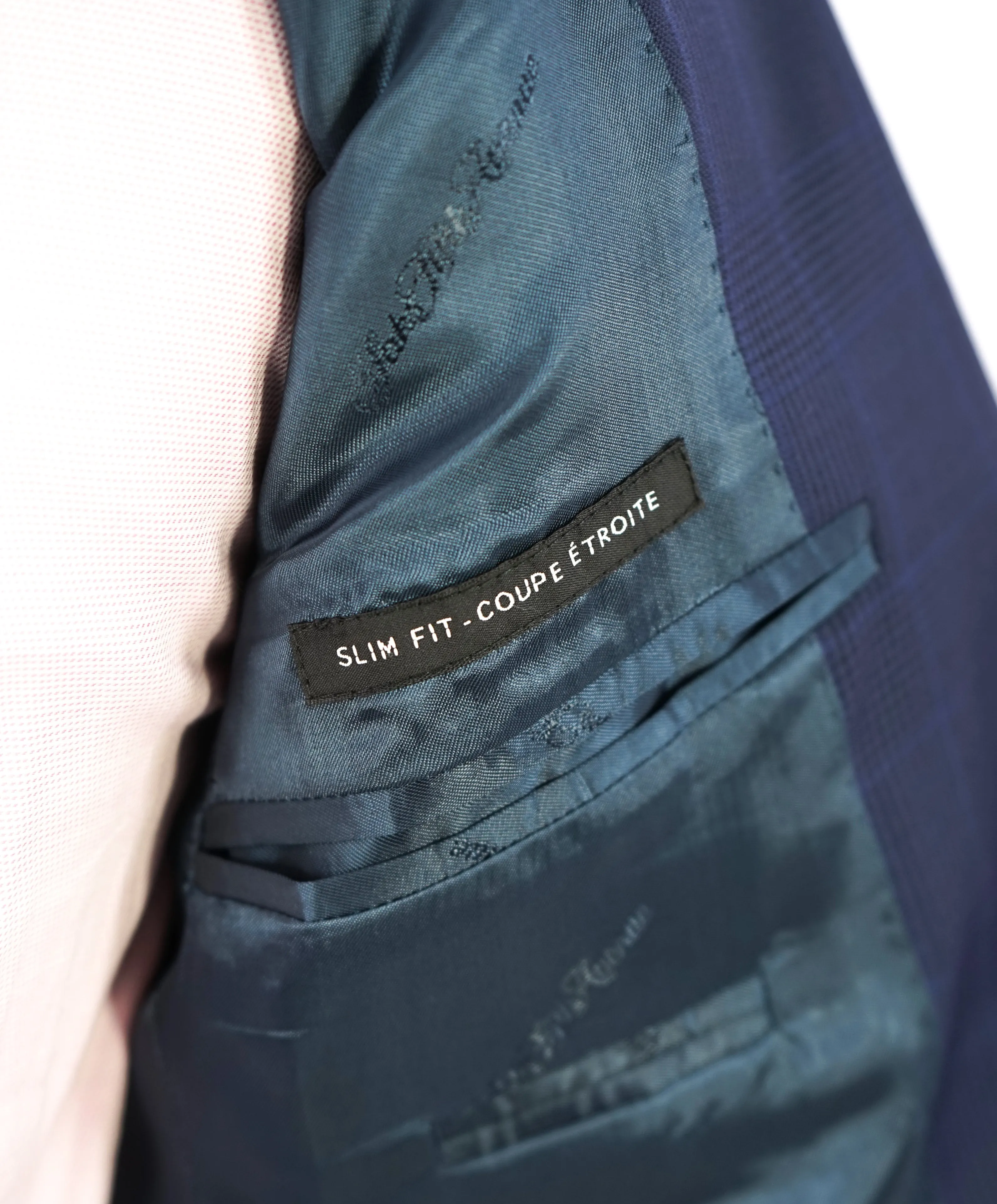 ERMENEGILDO ZEGNA - By SAKS FIFTH AVENUE Bold Blue Plaid Check Suit - 38S