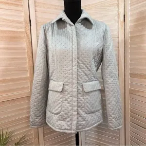 Etcetera Perforated Polka Dot Jacket Etc 8