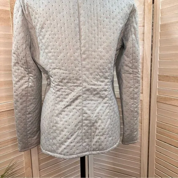 Etcetera Perforated Polka Dot Jacket Etc 8
