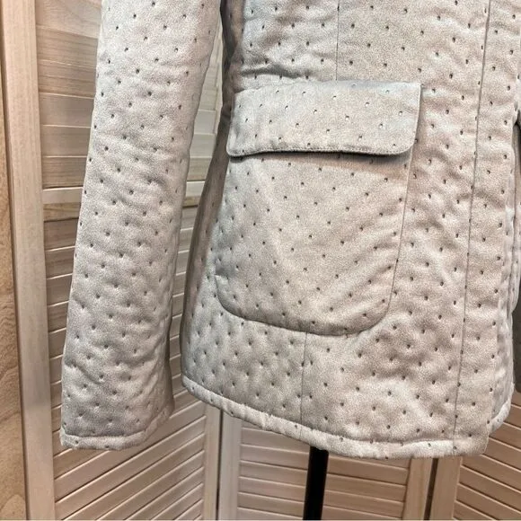 Etcetera Perforated Polka Dot Jacket Etc 8