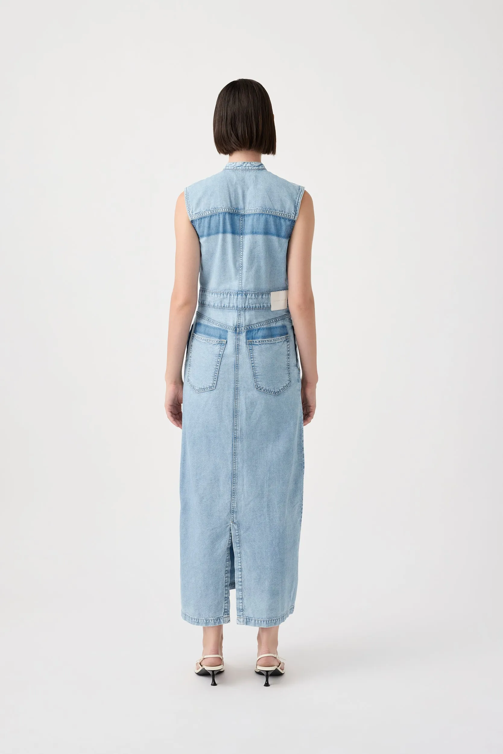Ethel Dress - Broken Blue