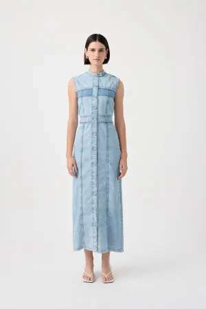 Ethel Dress - Broken Blue