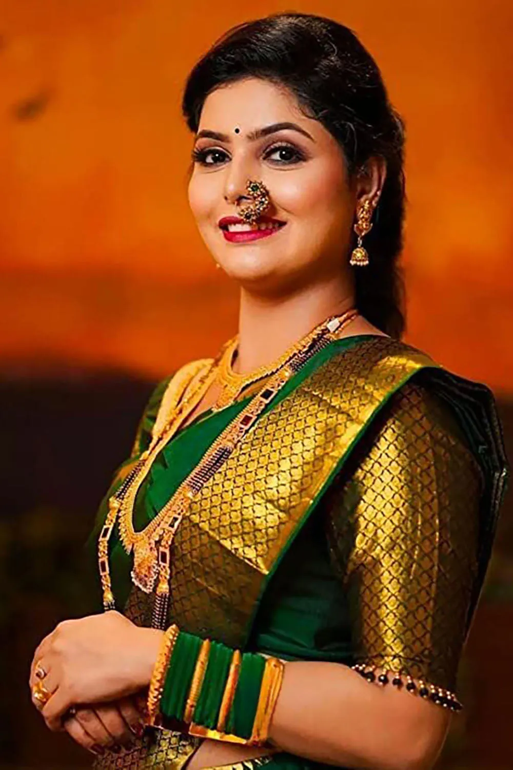 Evergreen Soft Silk With Heavy Jaquard Border Design Saree