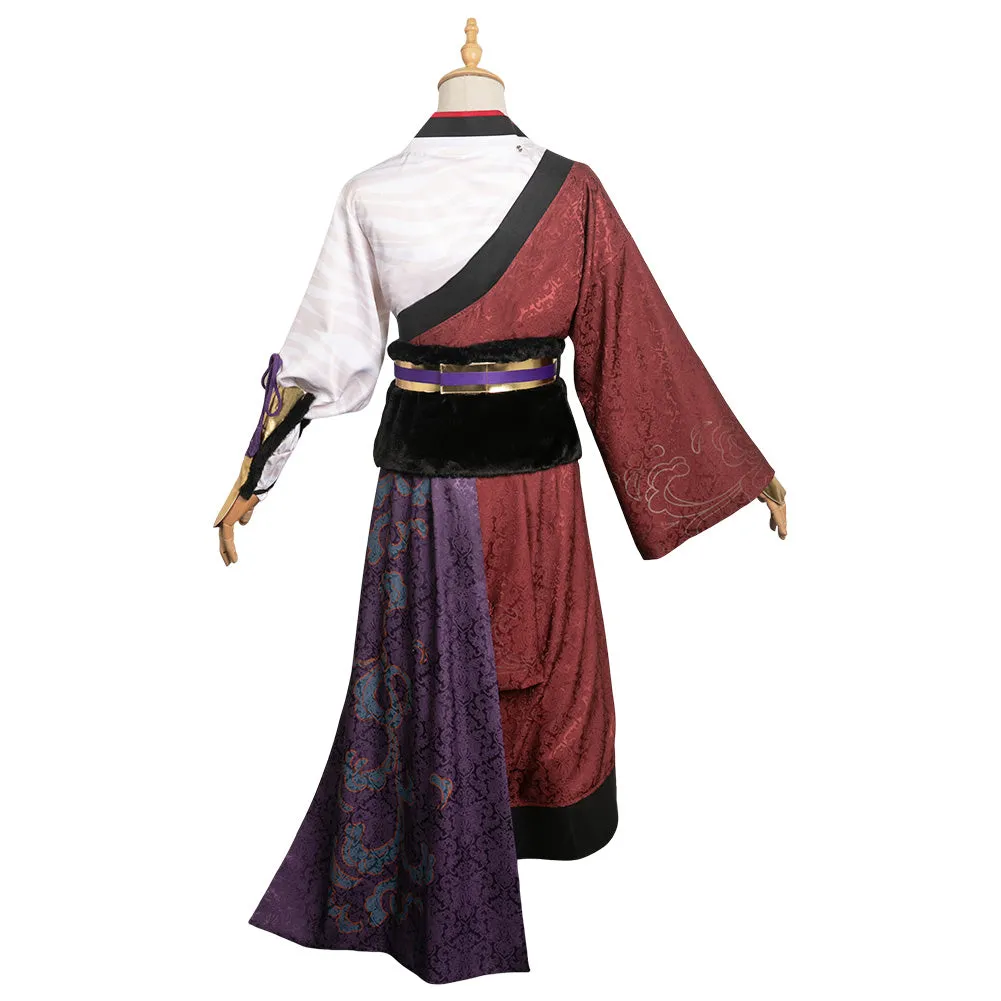 Fate/Samurai Remnant Zhou Yu Cosplay Costume Outfits Halloween Carnival Suit