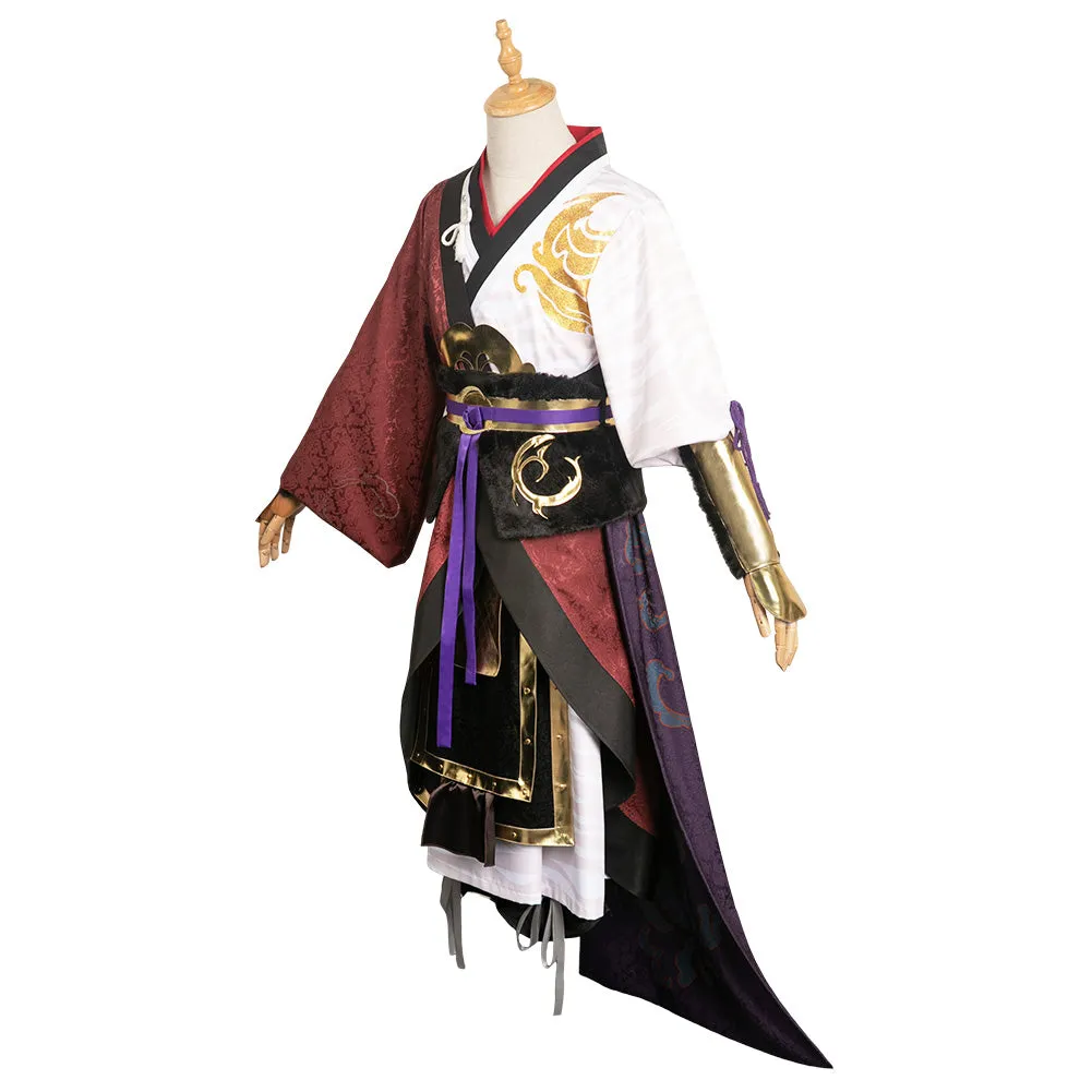 Fate/Samurai Remnant Zhou Yu Cosplay Costume Outfits Halloween Carnival Suit