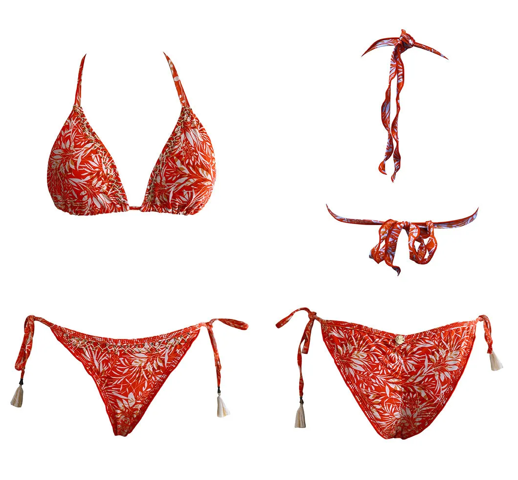 Fiji Triangle top Panty Peque Bikini Set