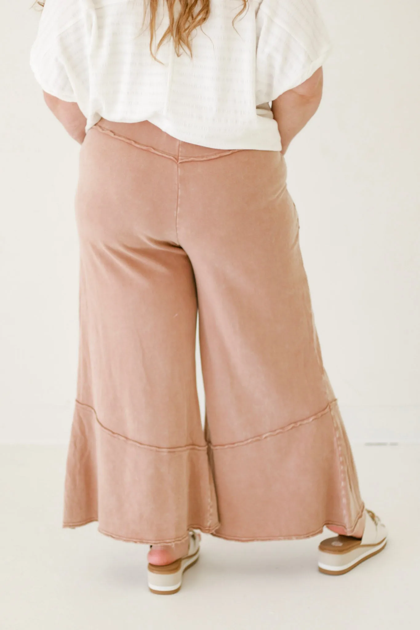 Flavor of the Week Wide Leg Pants in Cappuccino