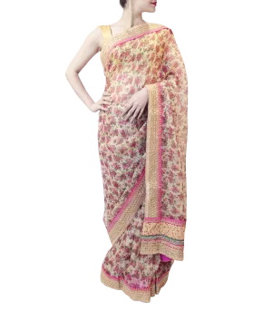 FLORAL SAREE