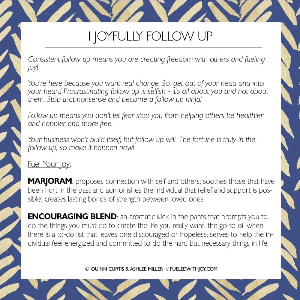 Fueled With Joy in Business and Life Affirmation Cards
