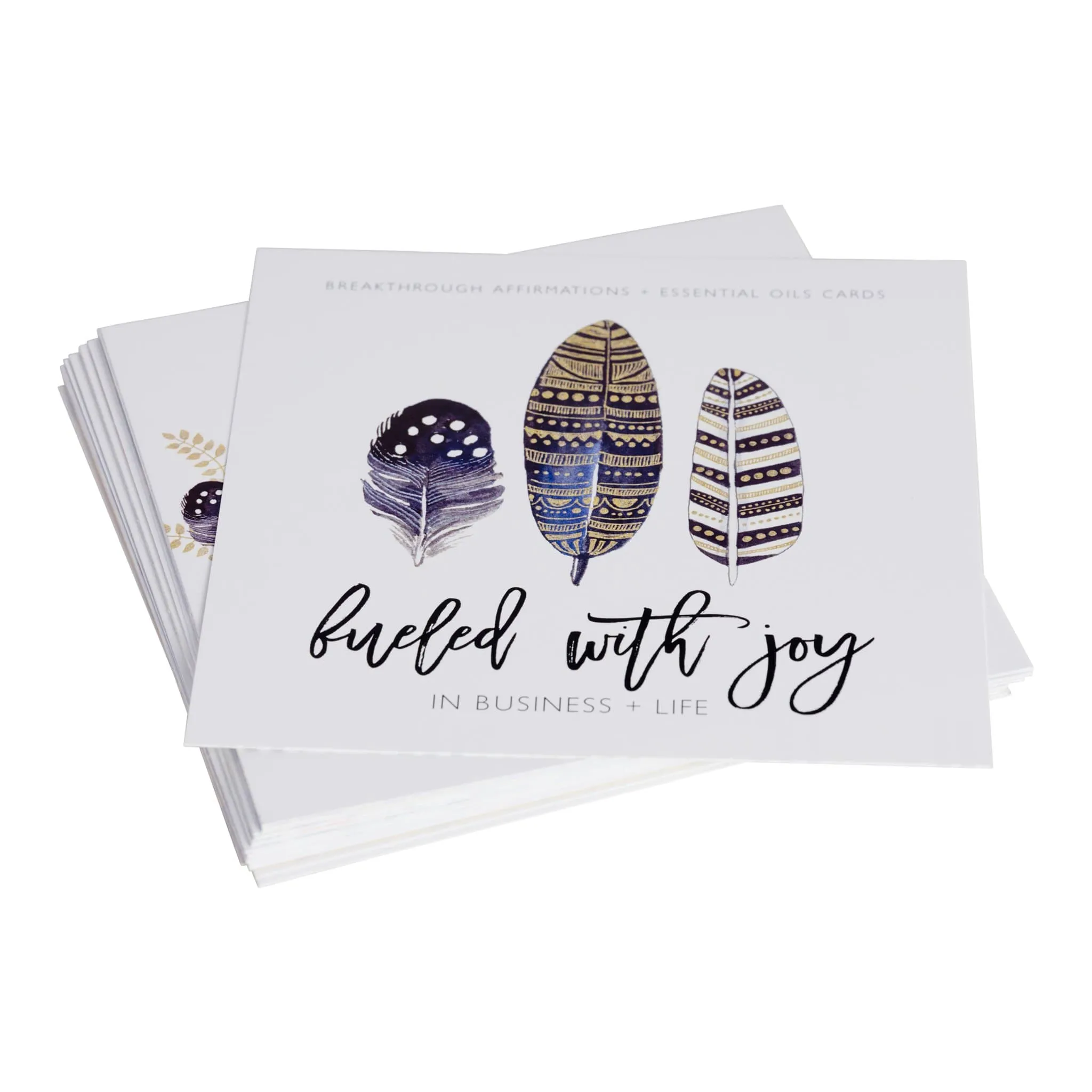 Fueled With Joy in Business and Life Affirmation Cards