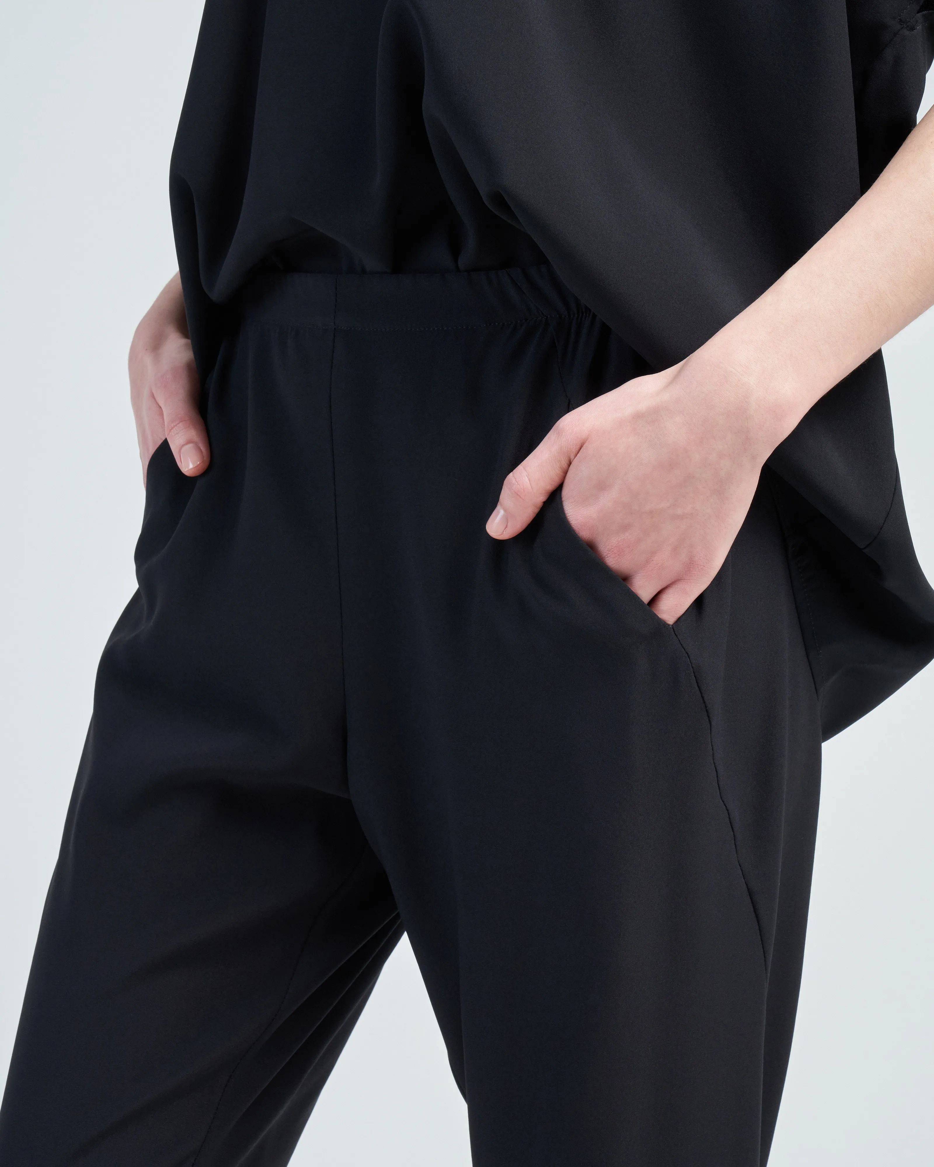gabi trouser silk charmeuse