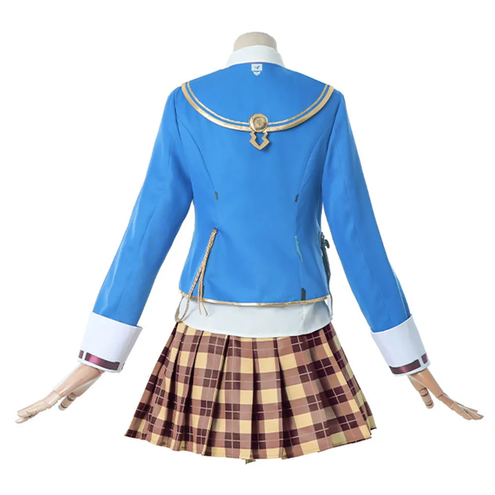 Game Heaven Burns Red Kayamori Ruka 31A Cosplay Costume Uniform Outfits Halloween Carnival Suit
