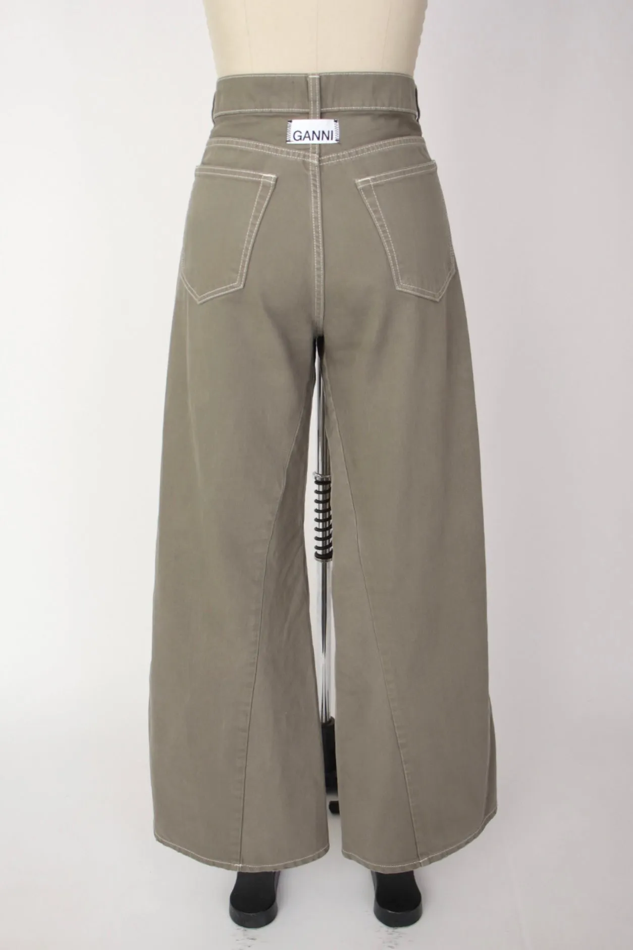 Ganni Ultra Wide-Leg Jeans