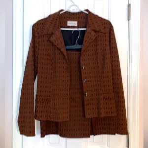 Gantos Vintage 2 piece skirt suit, Size 4