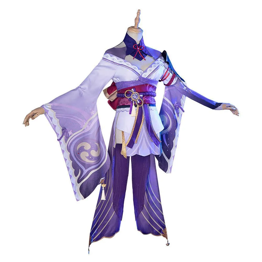 Genshin Impact Baal Raiden Shogun Outfits Halloween Carnival Suit Cosplay Costume