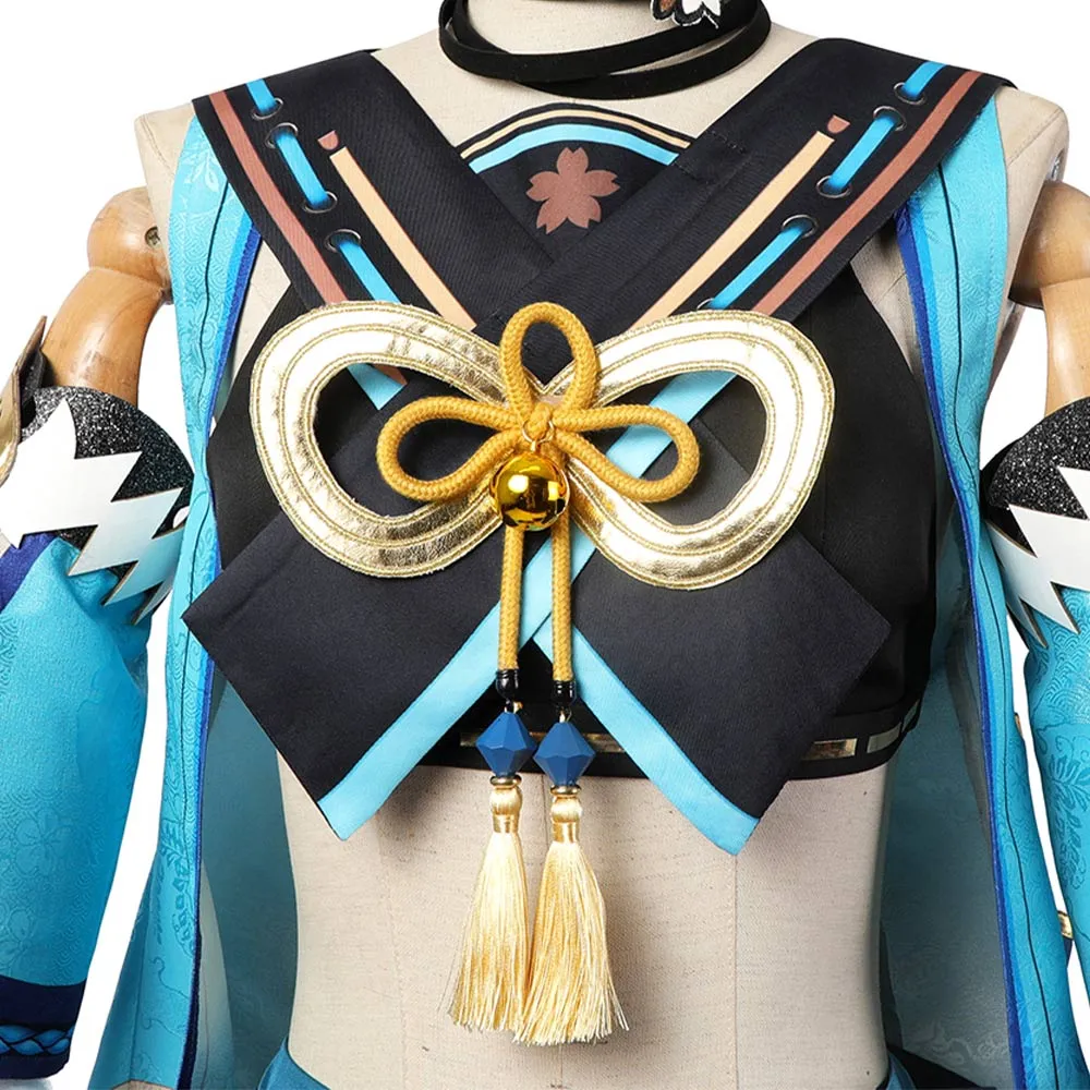 Genshin Impact Kirara Cosplay Costume Halloween Carnival Party Disguise Suit