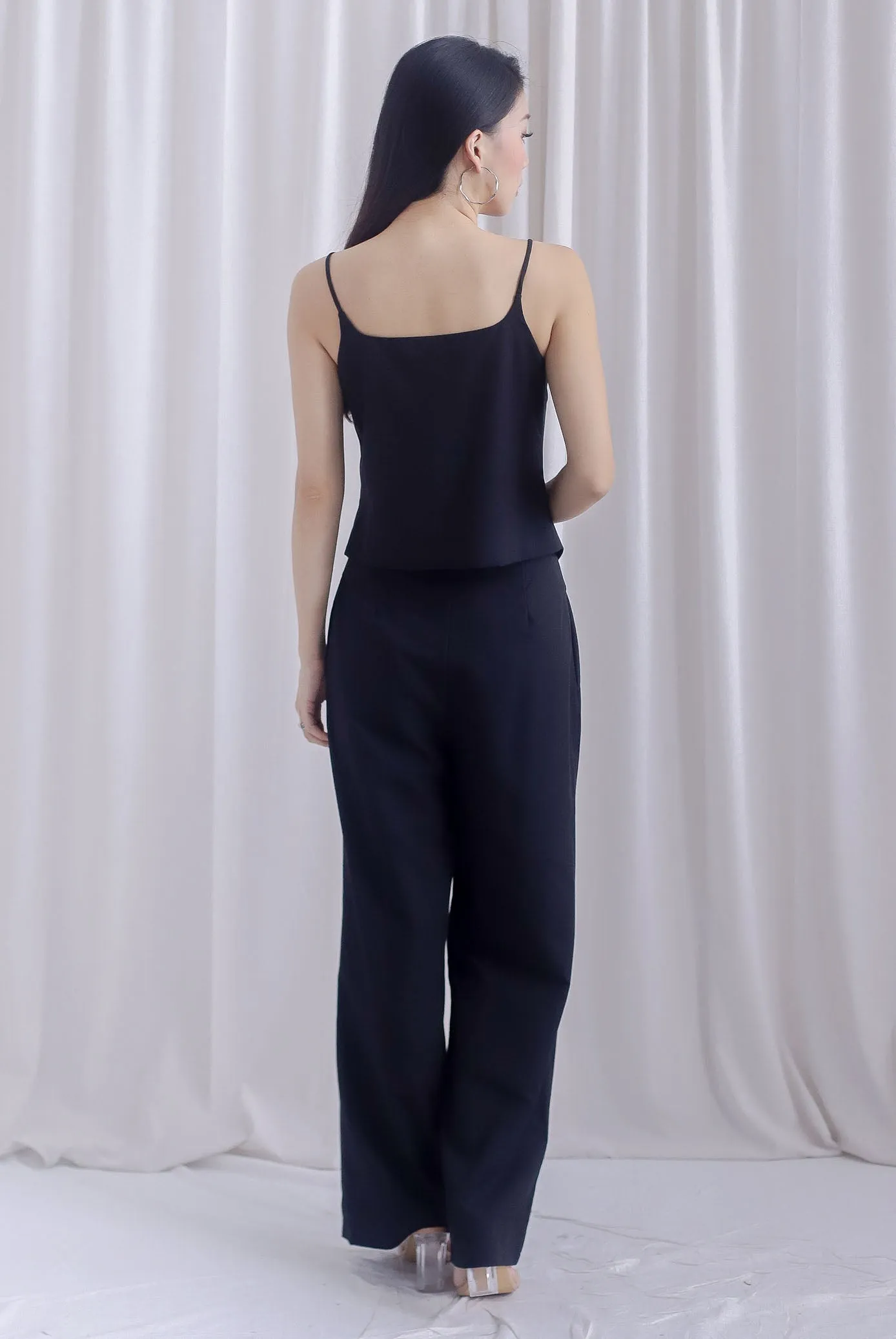 Gera Wide Leg Pants In Black