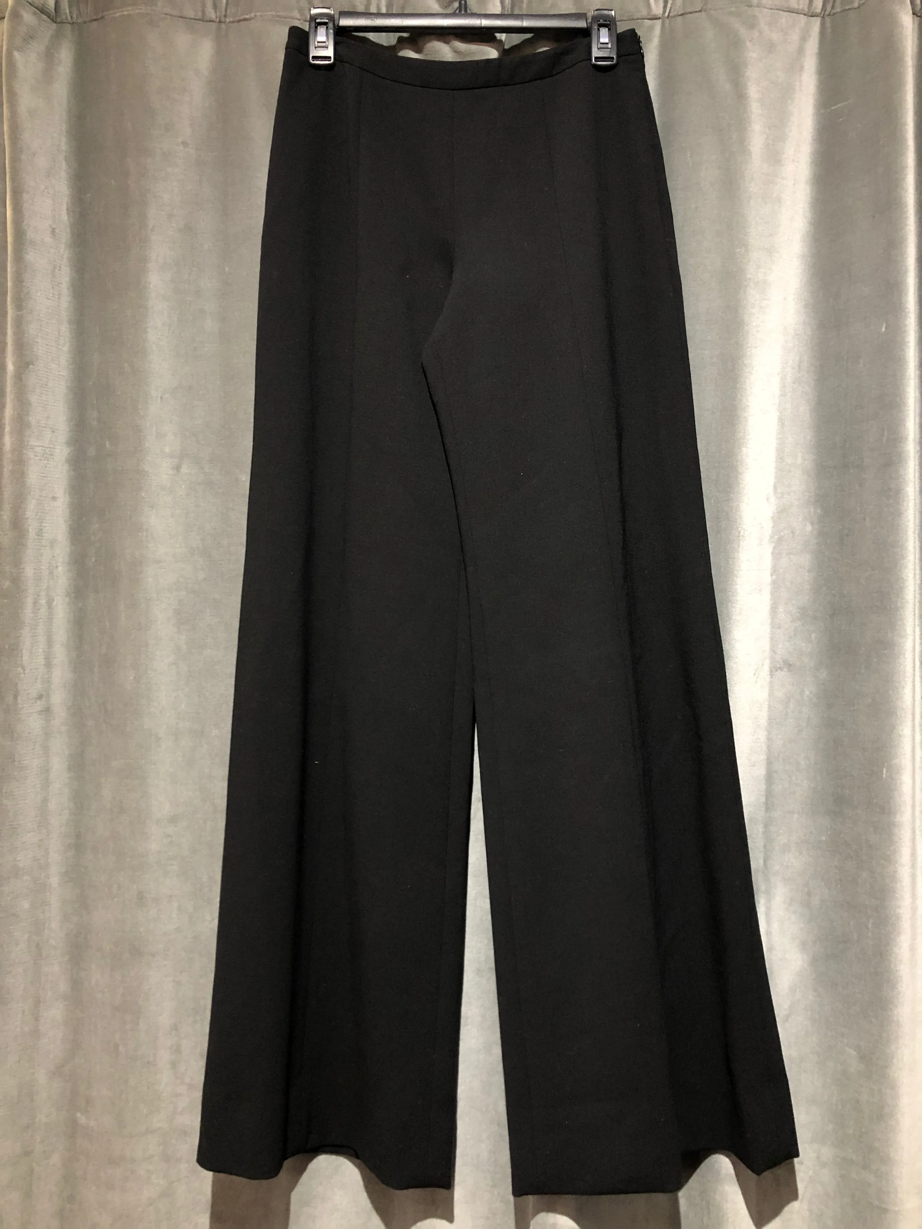 Giorgio Armani Black Wide Leg pants