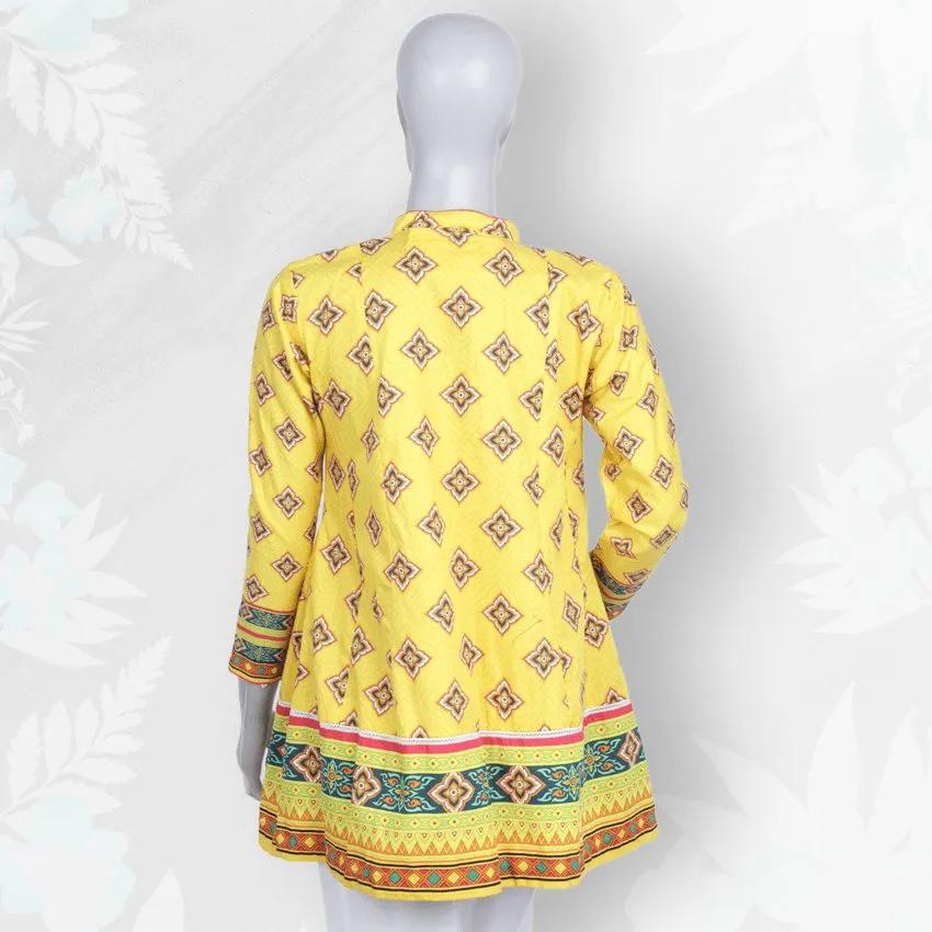 Girls Casual Emb Lawn Frock -PFRK-003