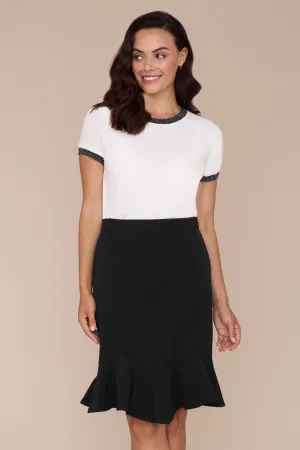 Goldie Skirt - Castle Stretch: FINAL SALE