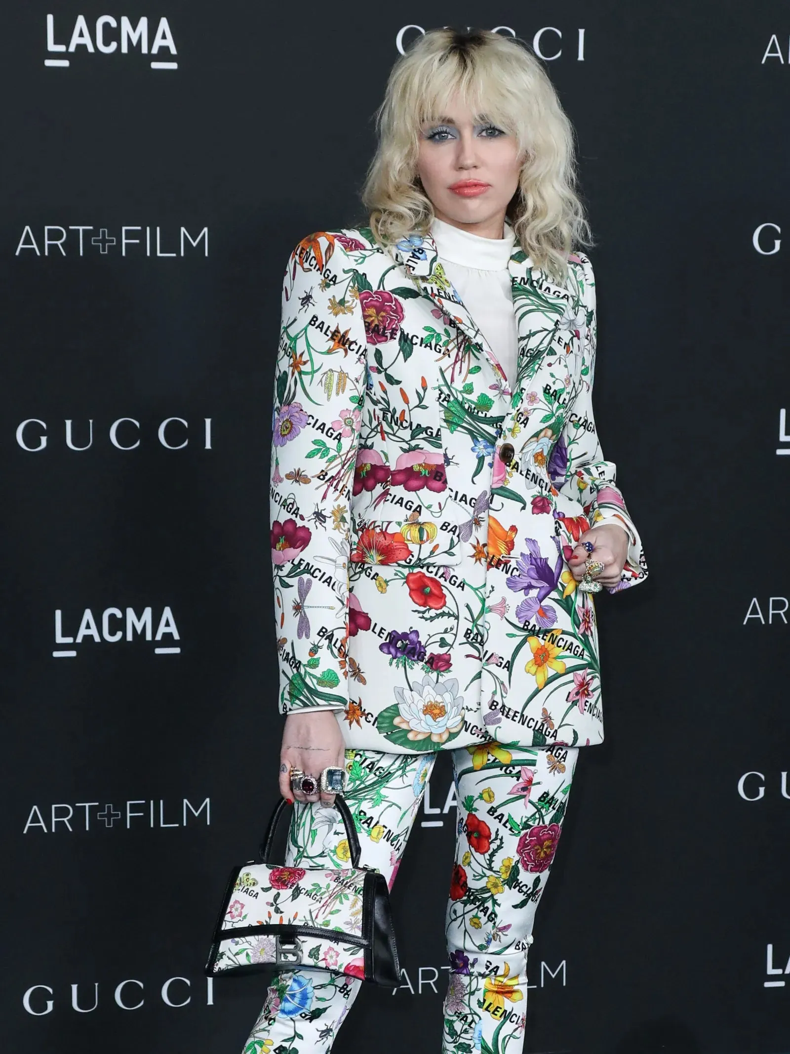 GUCCI x BALENCIAGA- NWT 2021 Floral Hacker Blazer, Size 4