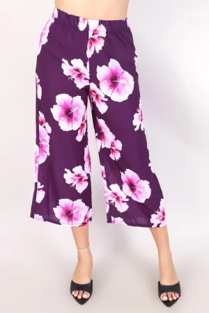 HIBISCUS CAPRI PANTS