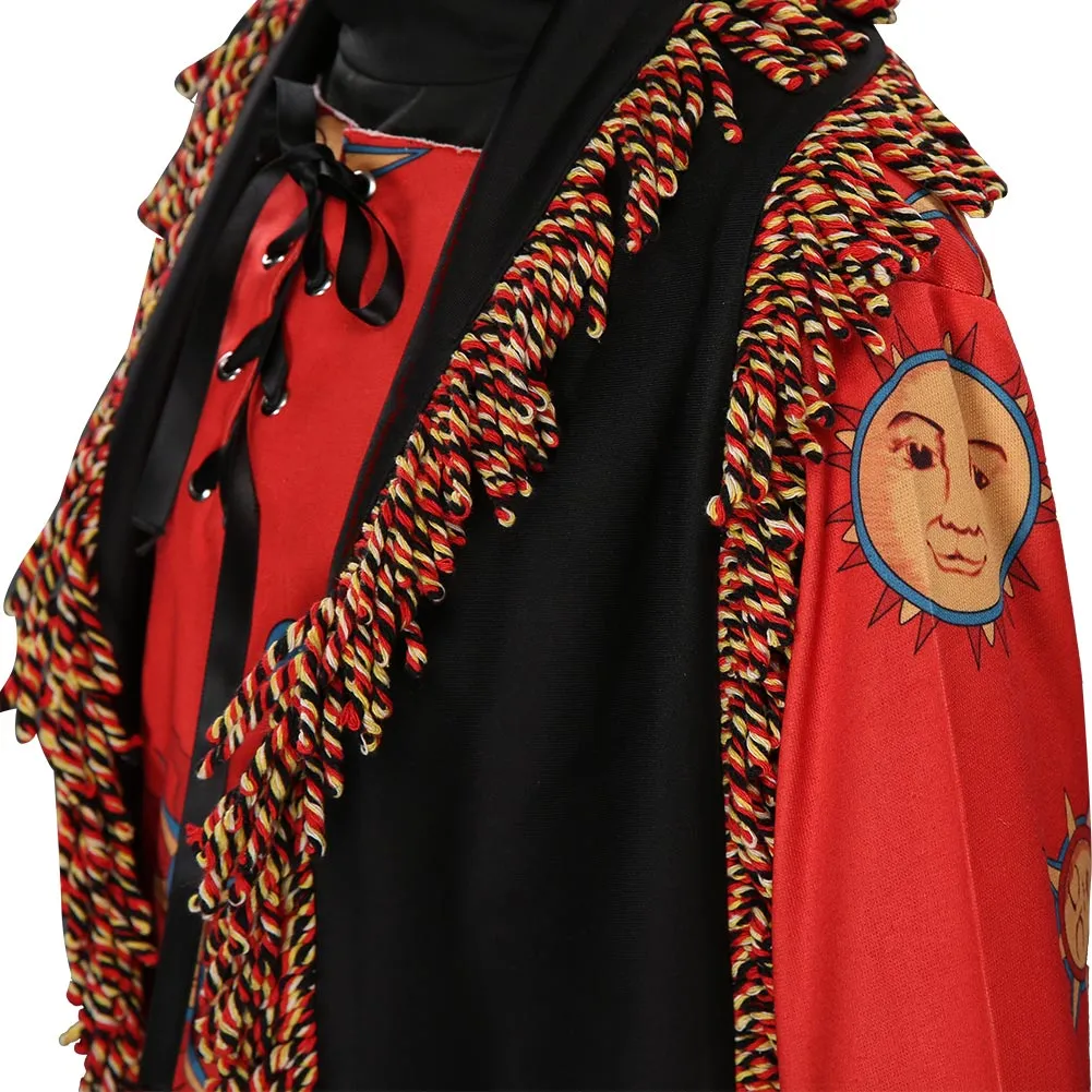Hocus Pocus Halloween Carnival Suit Dani Dennison Cosplay Costume Kids Children Girls Skirt Hat Outfits