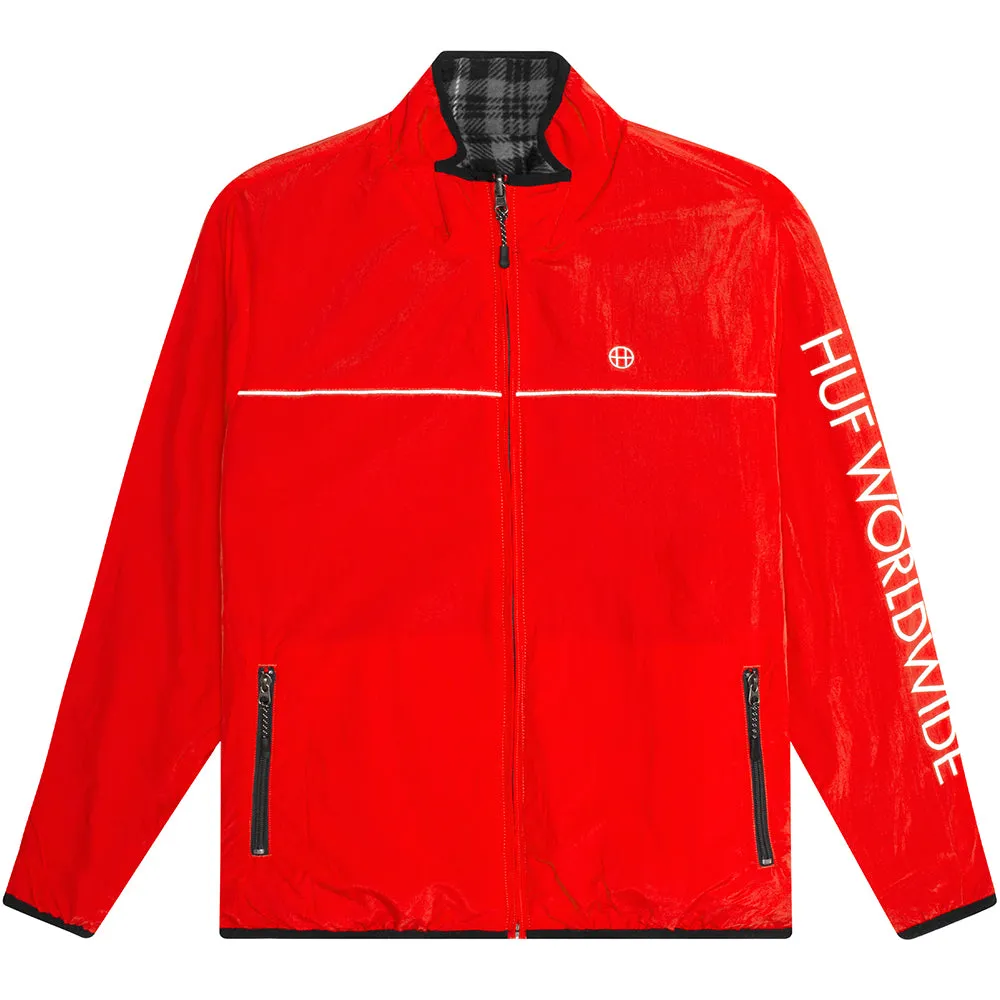 HUF Milton Rev Polar Fleece Jacket black