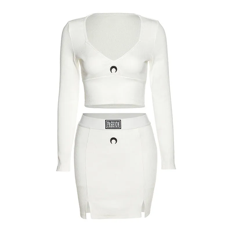 [@id0lls ] "MOON FASHION" LONG SLEEVE / SKIRT SUIT N111008
