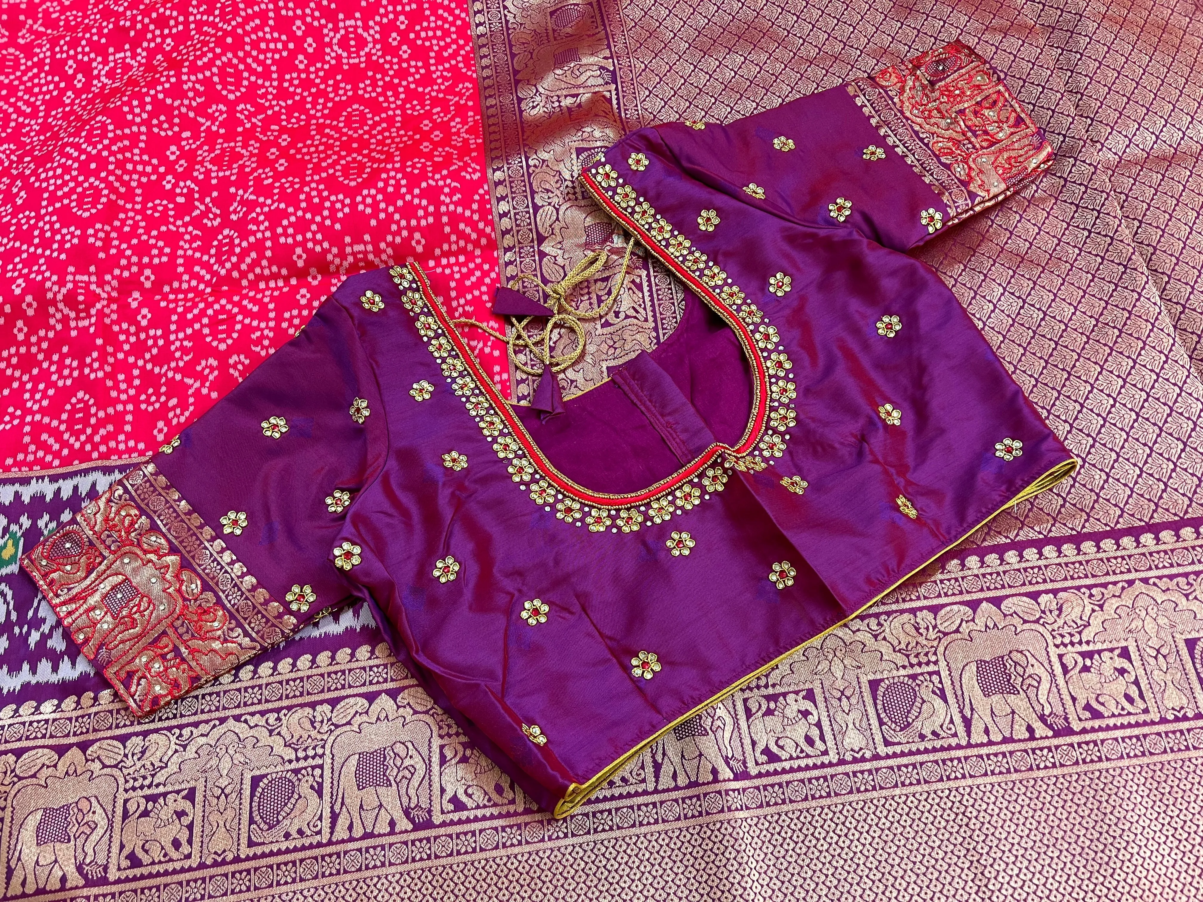 Ikkath Banaras Saree