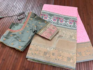 Ikkath Banaras Saree