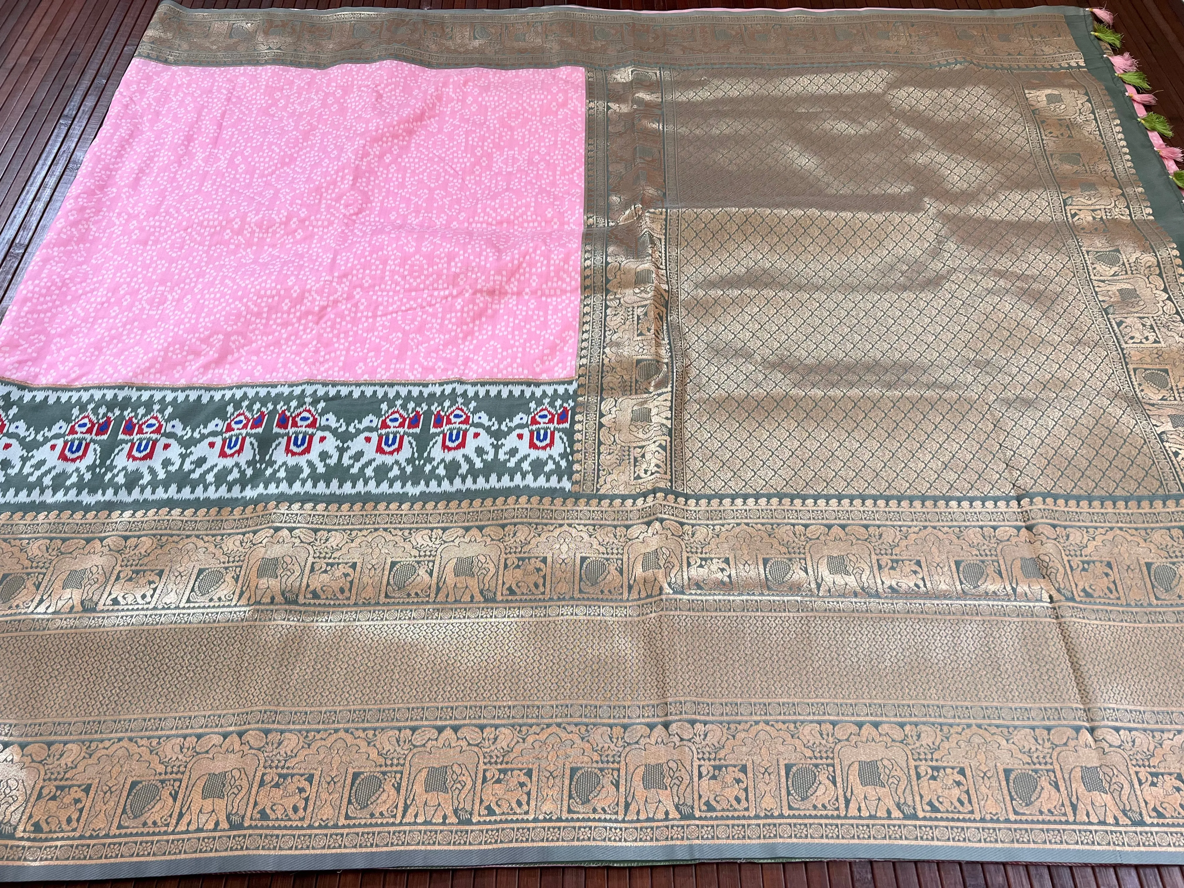 Ikkath Banaras Saree