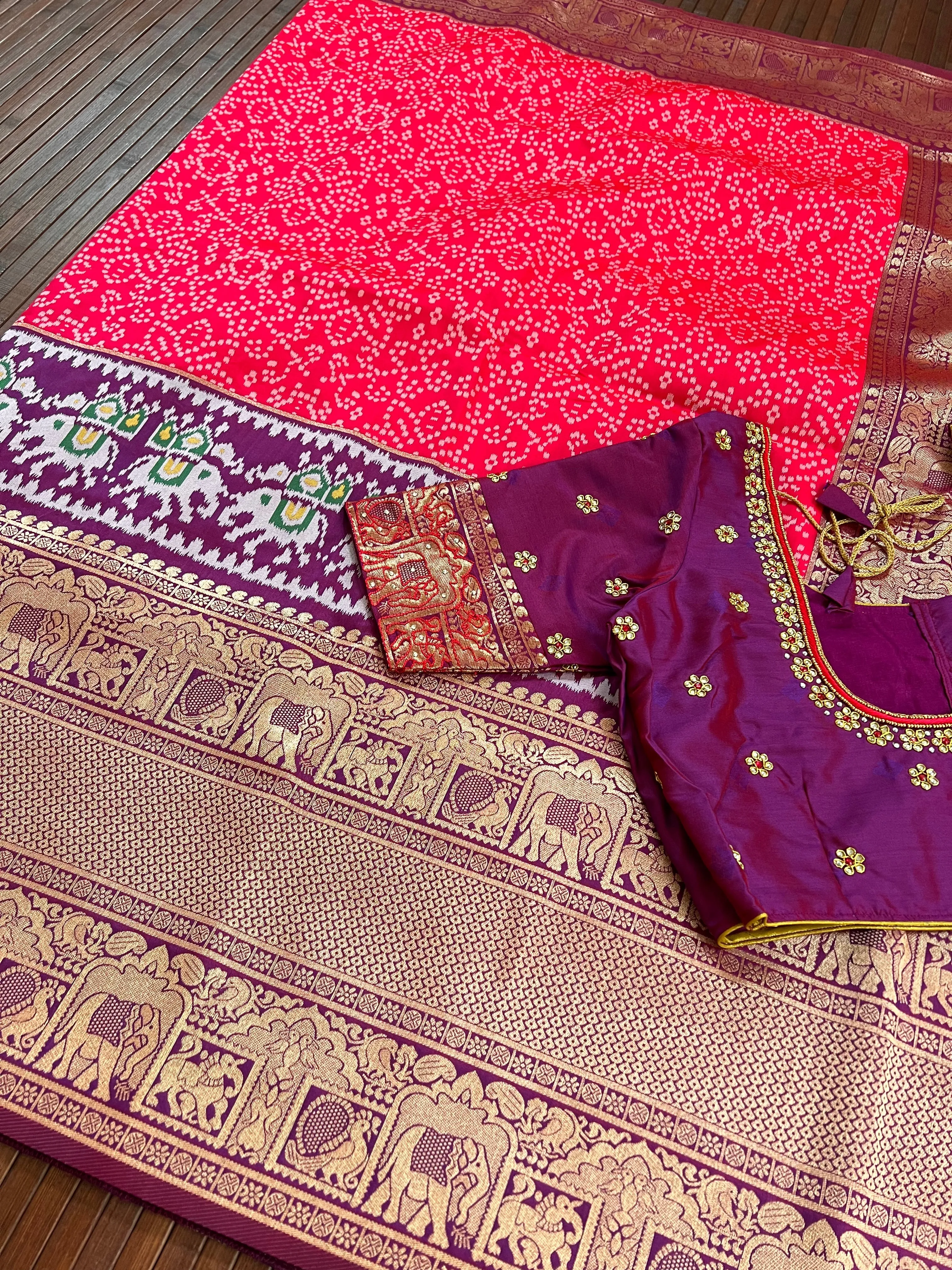 Ikkath Banaras Saree