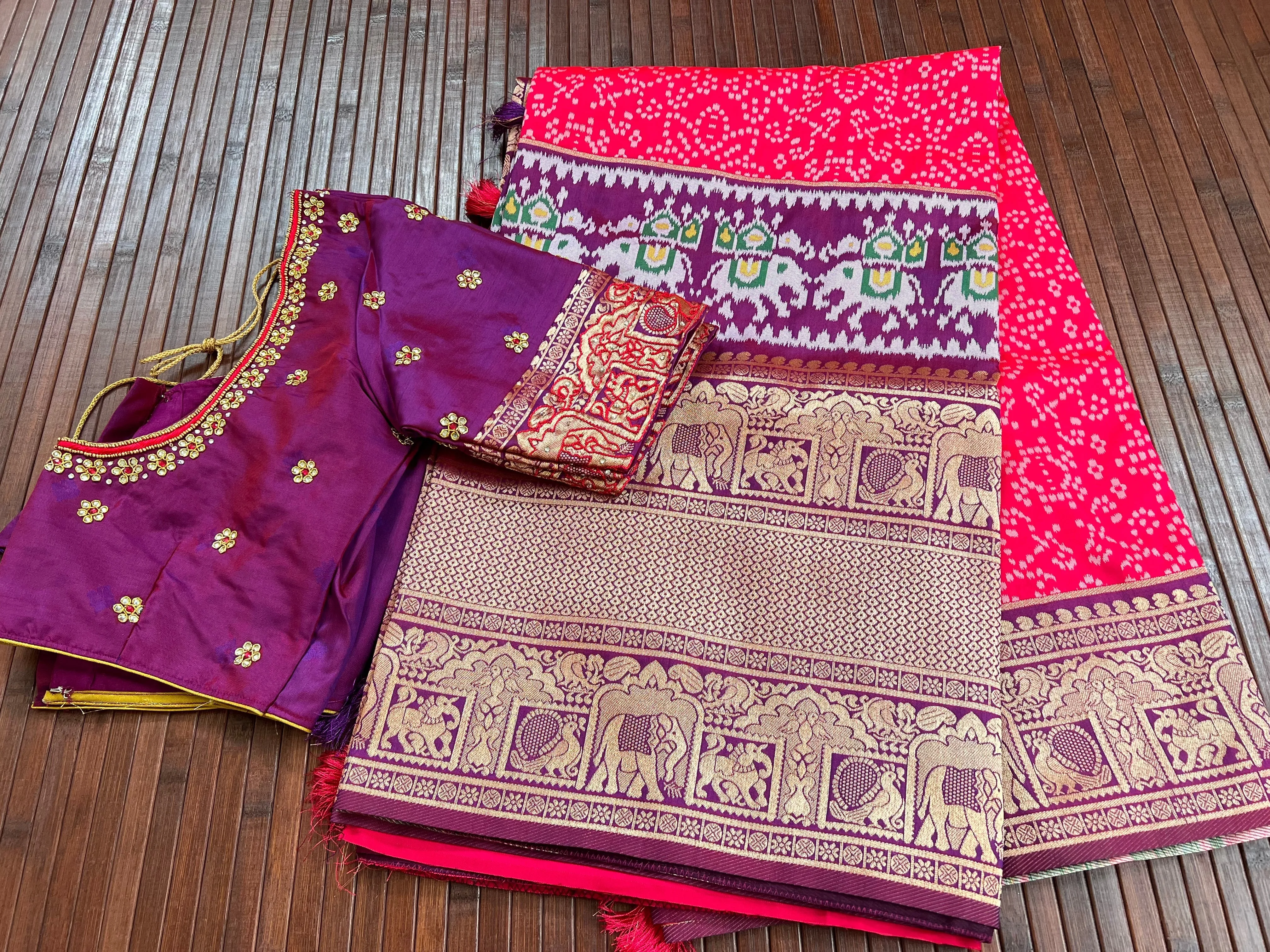 Ikkath Banaras Saree