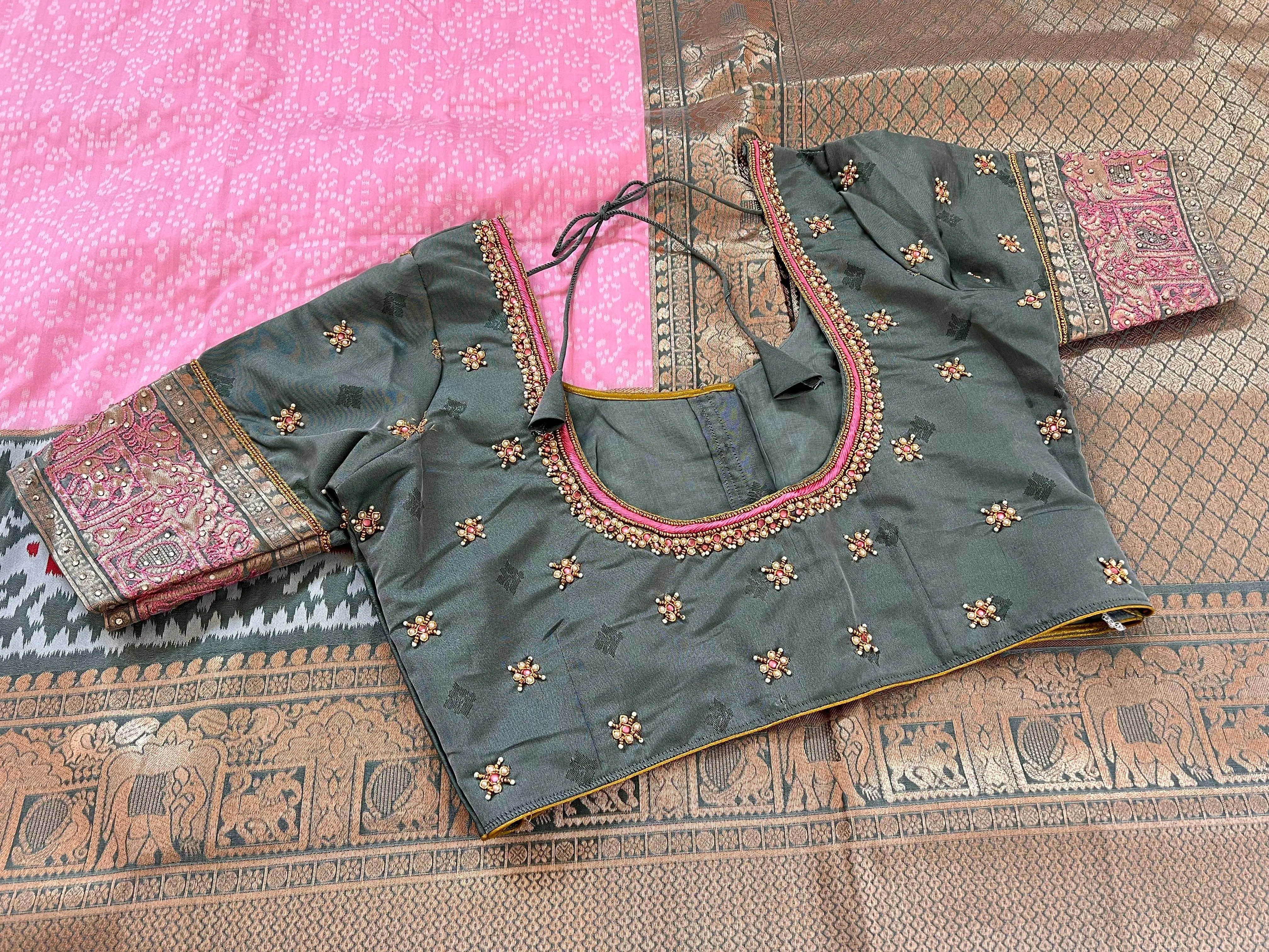 Ikkath Banaras Saree