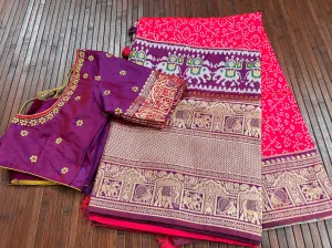 Ikkath Banaras Saree