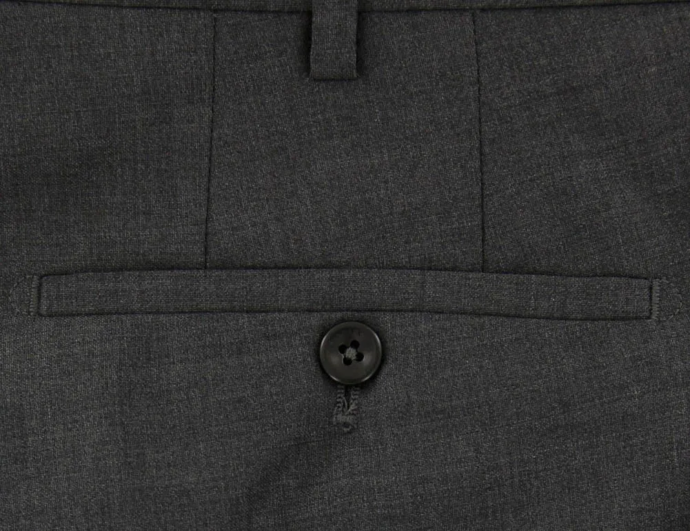 Incotex Charcoal Gray Pants - 42 US / 58 EU
