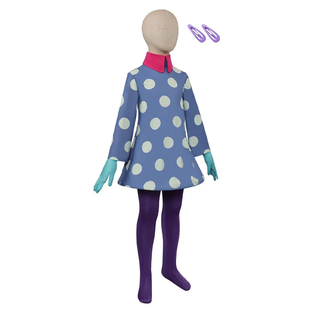 Inside Out 2 Envy Kids Children Cosplay Costume Outfits Halloween Carnival Suit