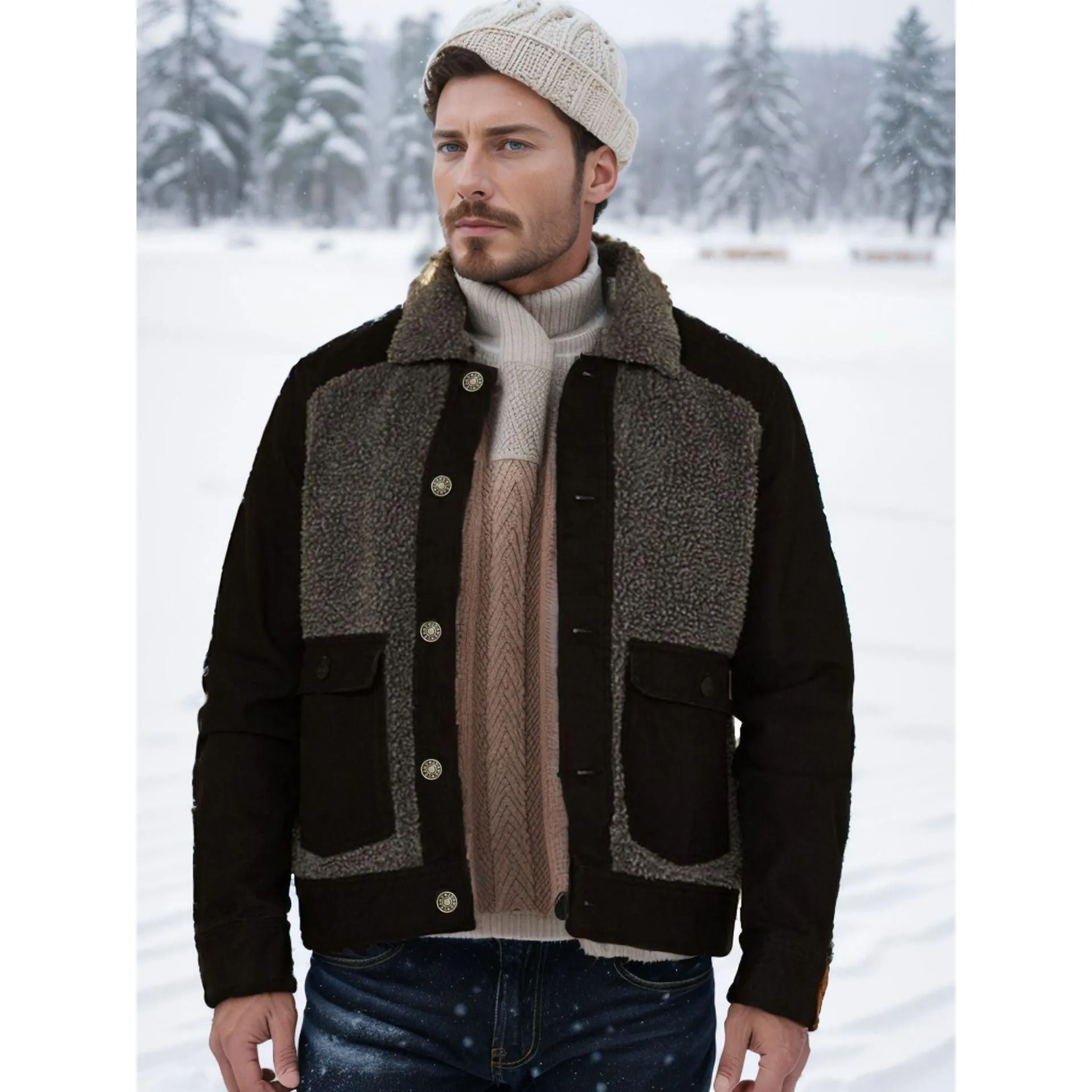 INSTOCK-Cross-border foreign trade autumn and winter velvet