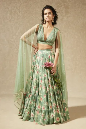 IZUMI TIERED SKIRT
